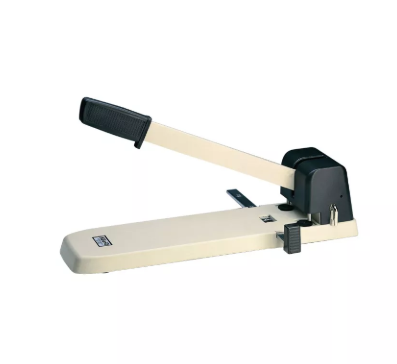 2 Hole Heavy Duty Puncher  Beige With Lock - 190 Sheet # 9330