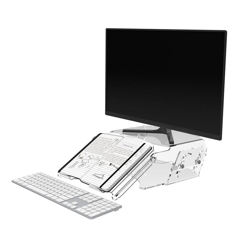 Adjustable Monitor Stand With Document Stand #9731201