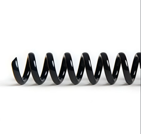 4:1 Black Plastic Coil