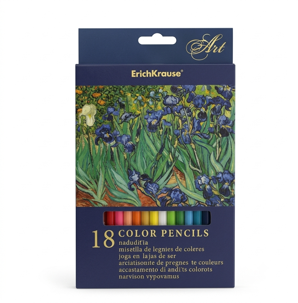 Wood Artist Coloring Pencils - Pack of 18 #22016