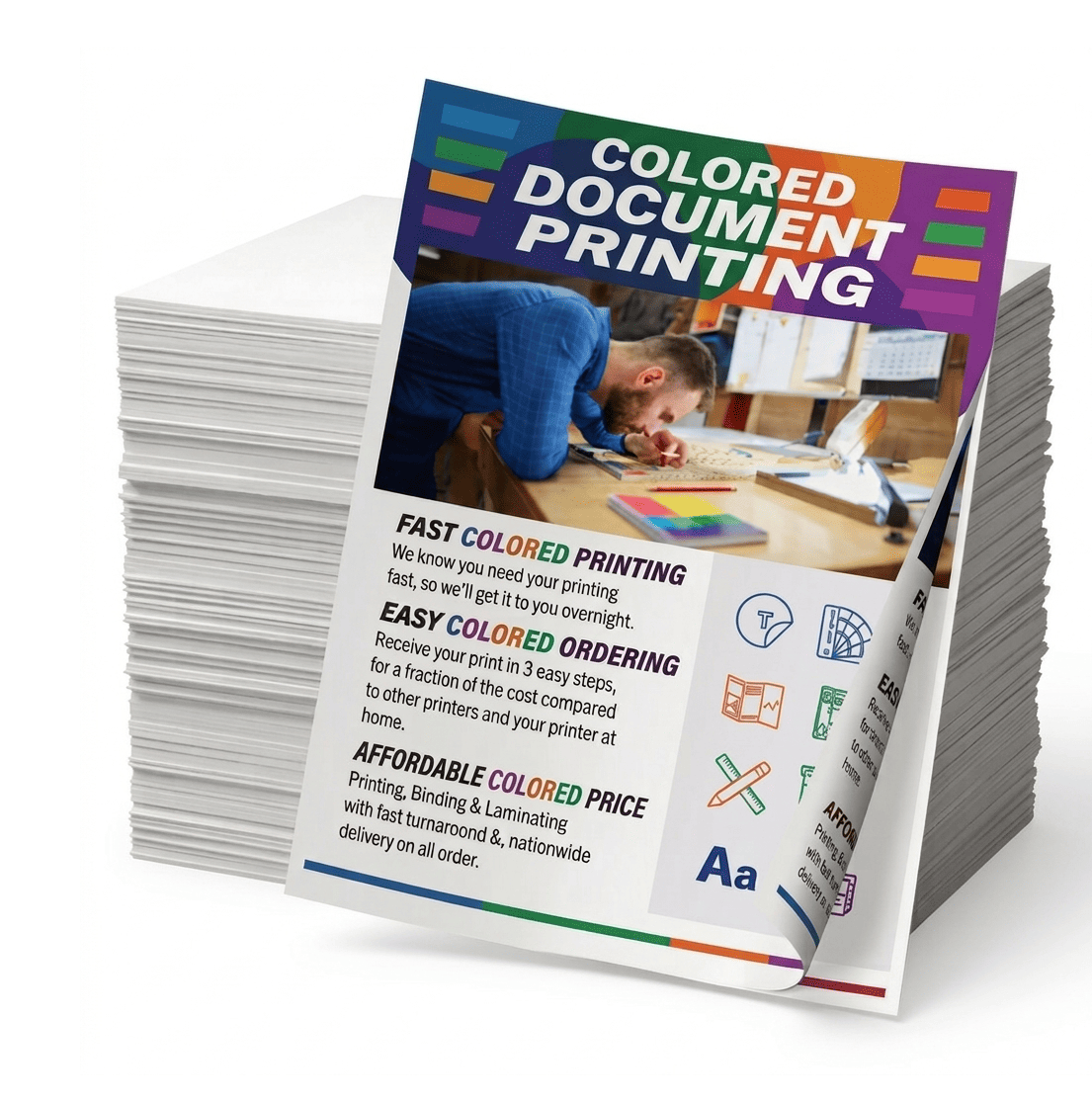 Colored Photocopy & Print