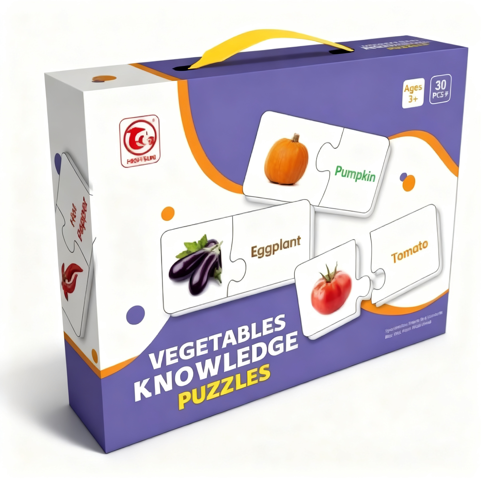 Kids Vegetables Learning Puzzle  - 30 Pc  # 88221