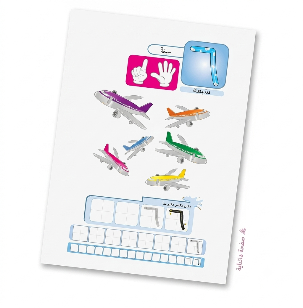"اتعلم الاعداد" Numbers Learning Board