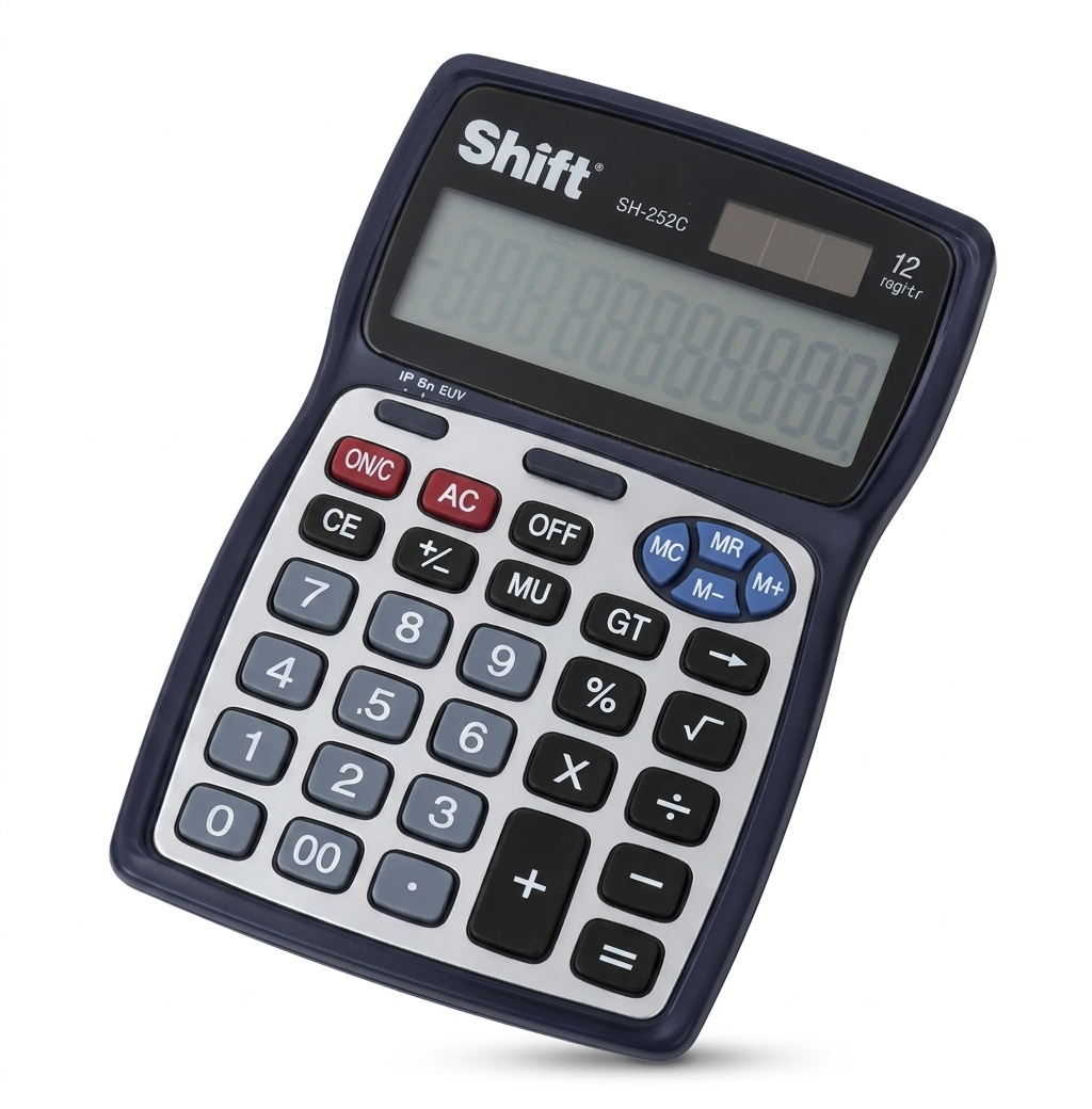 12 Digits Desktop Calculator #Sh2372