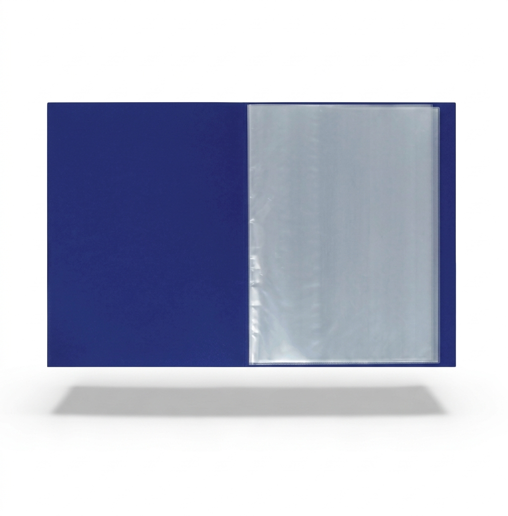 A4 Clear Book - Assorted Colors #Mf913015-80
