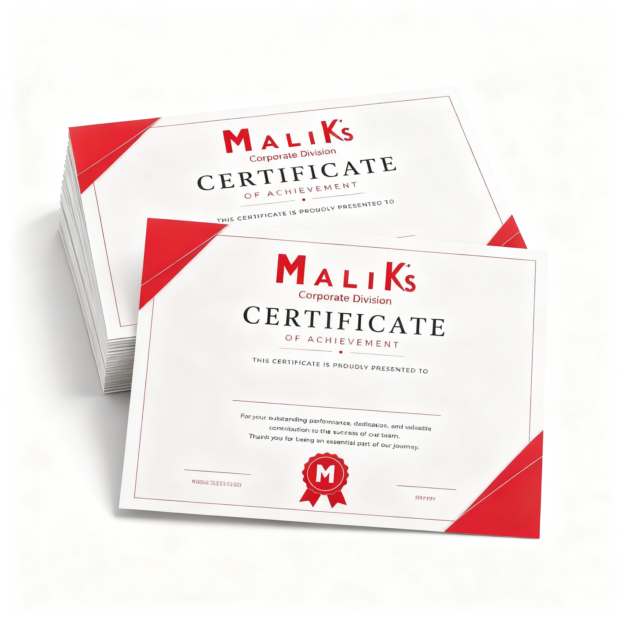 Certificates Printing