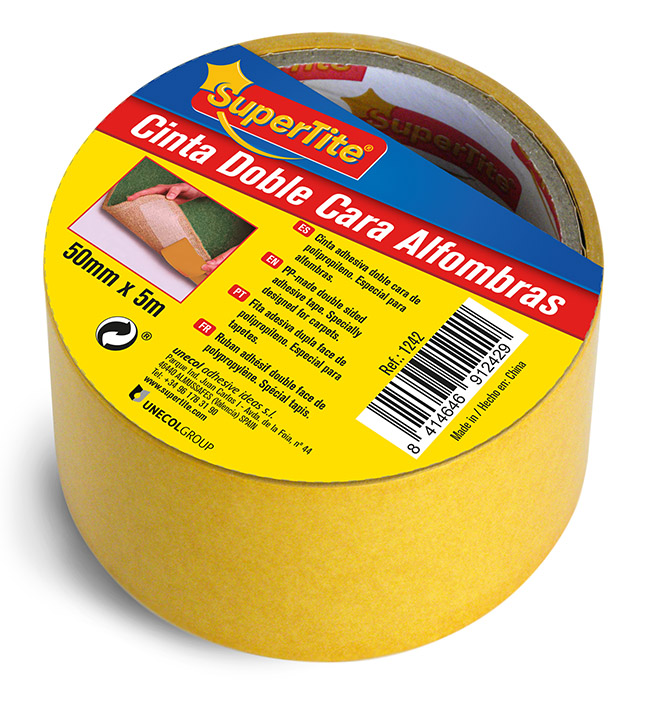 Double Sided Carpet Adhesive Tape - 50mm x 5M #1242
