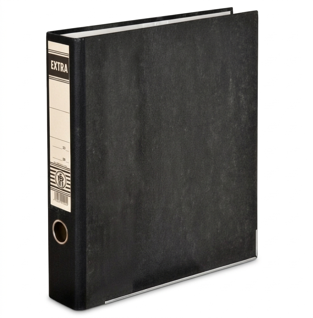 EXTRA Marbled A4 4 cm Box File #593