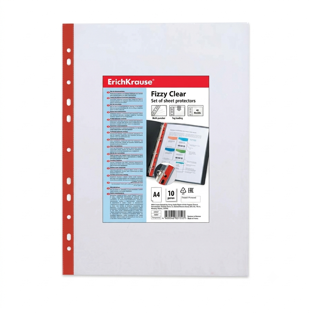 A4 Fizzy Clear Protector Sheet #46701
