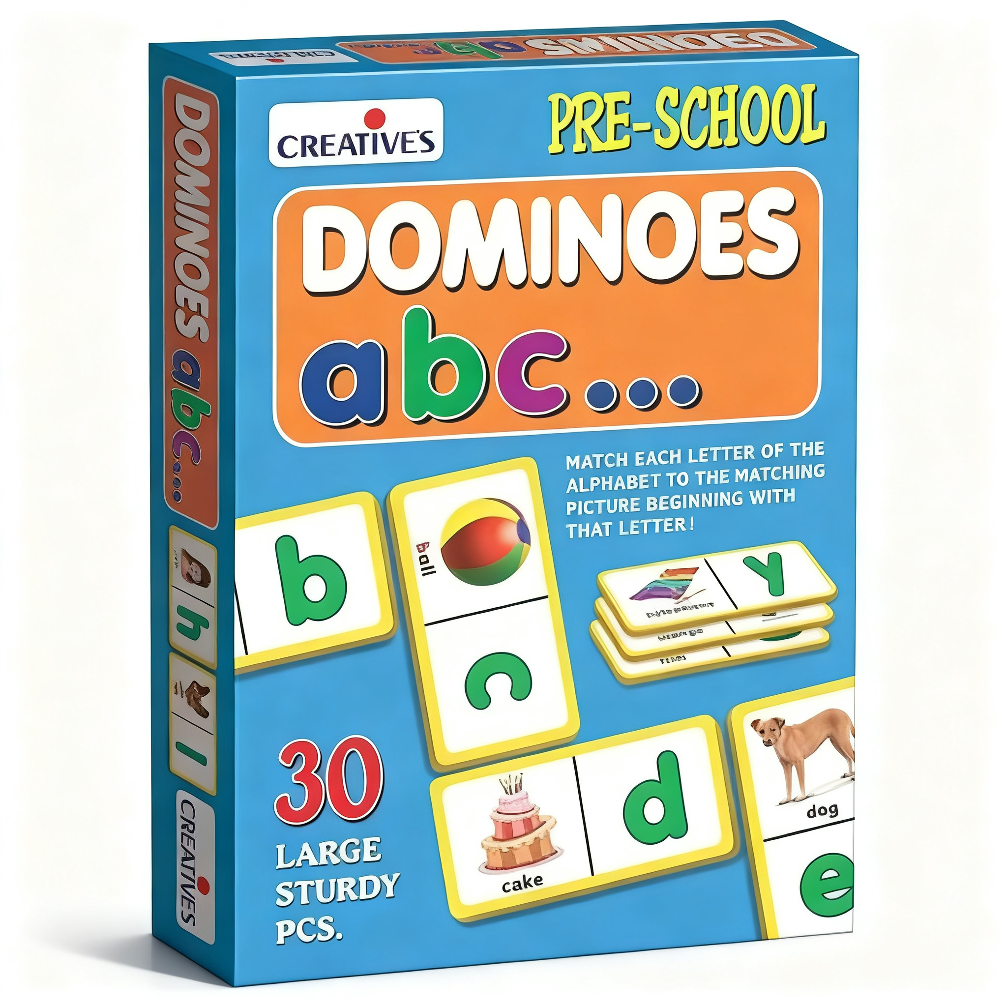 "Alphabets Dominoes" Learning Cards #1194