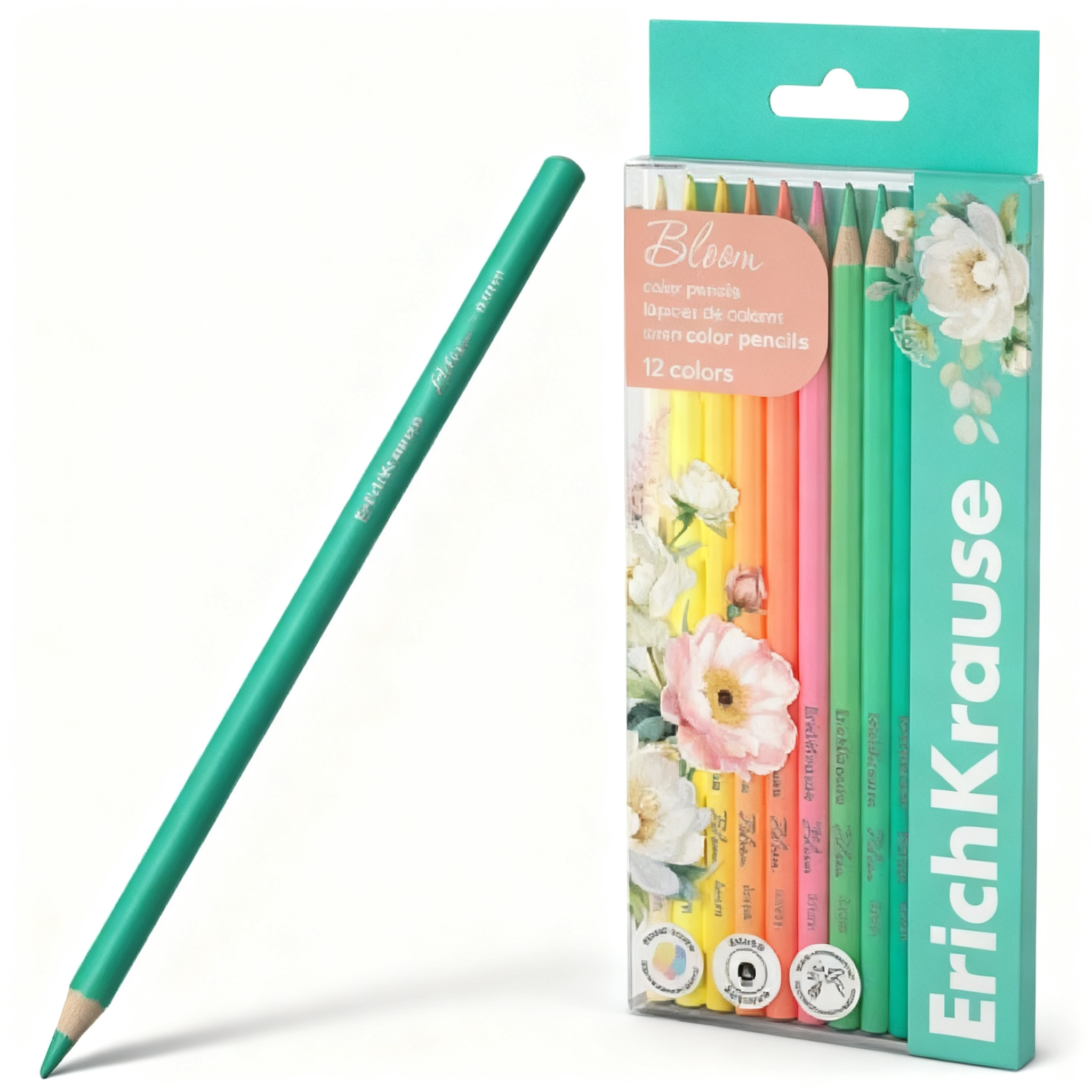 Pastel Wood Color Pencils - Pack of 12 #61821