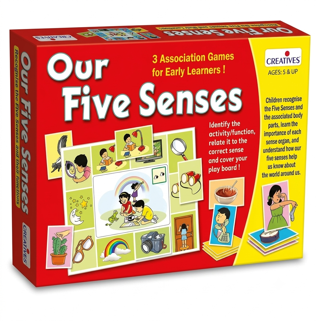 "Our Five Senses" Learning Game #264