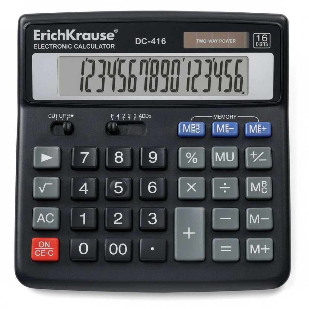 Calculator Desktop 16 Digits 2Power #40416