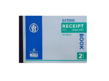2 PLY B6 NCR Receipt Book 12X17 - 50 Sheet #621