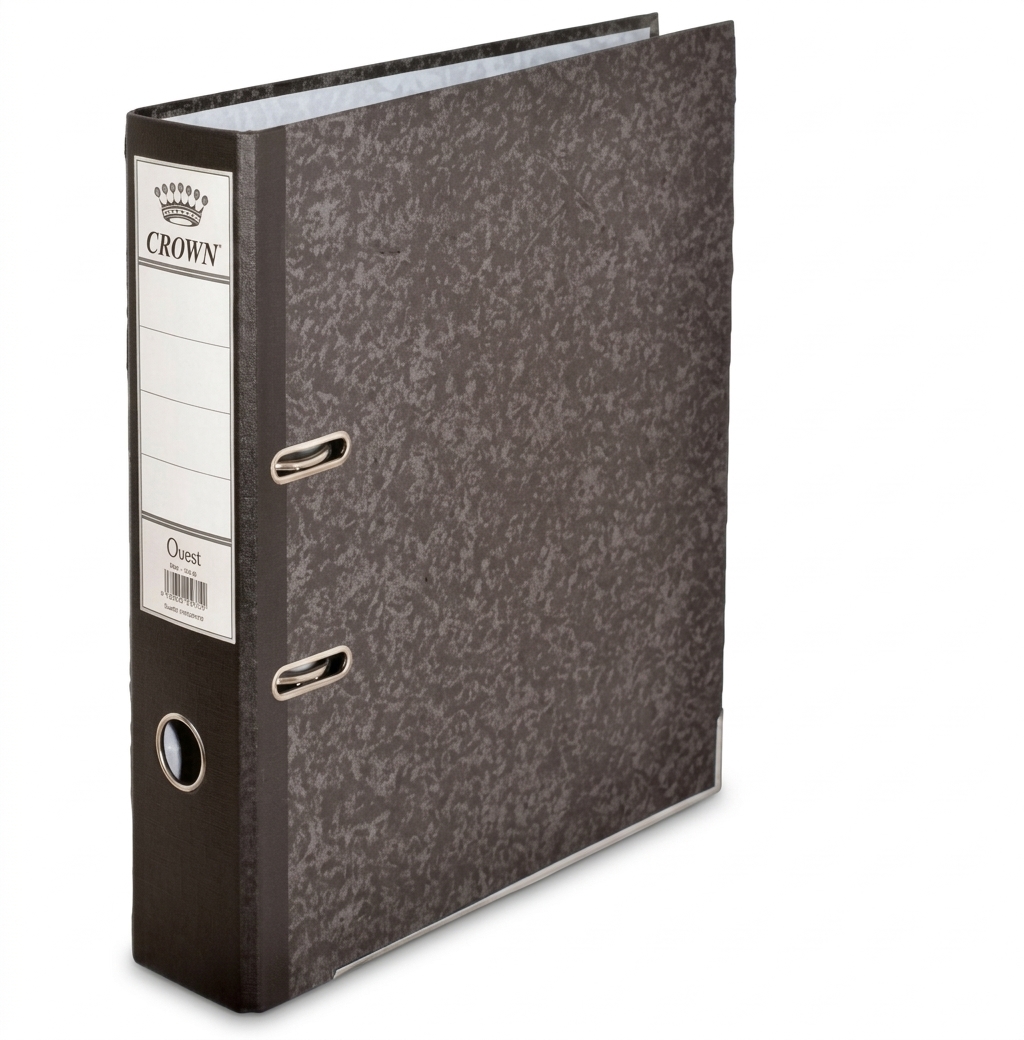 CROWN Carton F/C 8 cm Box File #71358
