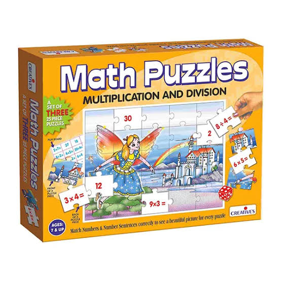 Multiplication & Division Math Puzzle #0734