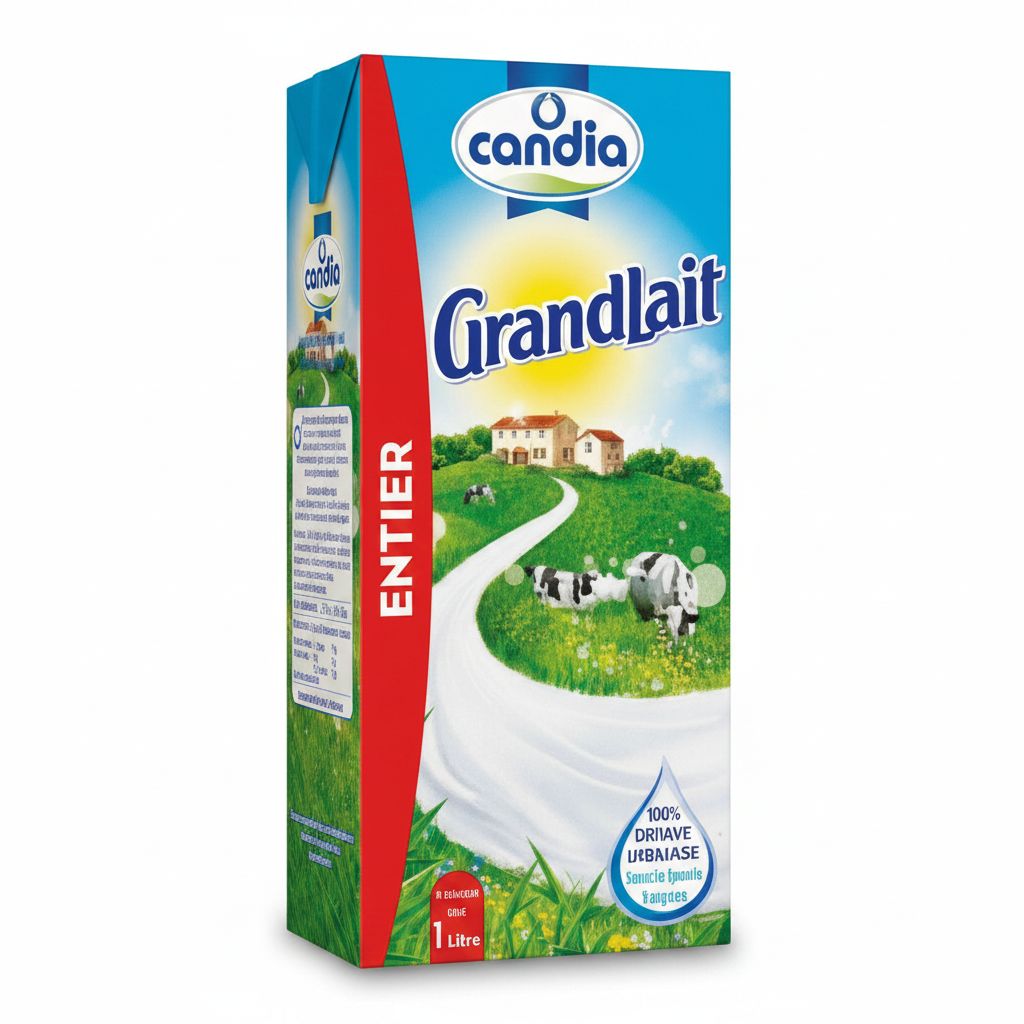 Grand Lait Entier Milk 1L