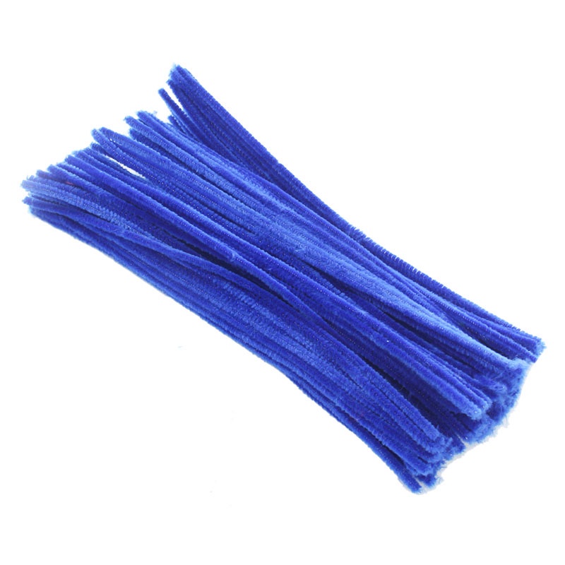 Chenille stem Pipe Cleaner 0.6x30cm - Pack of 48 Pieces