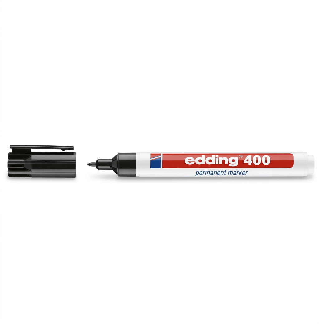 Black Bullet Tip Permanent Marker #400