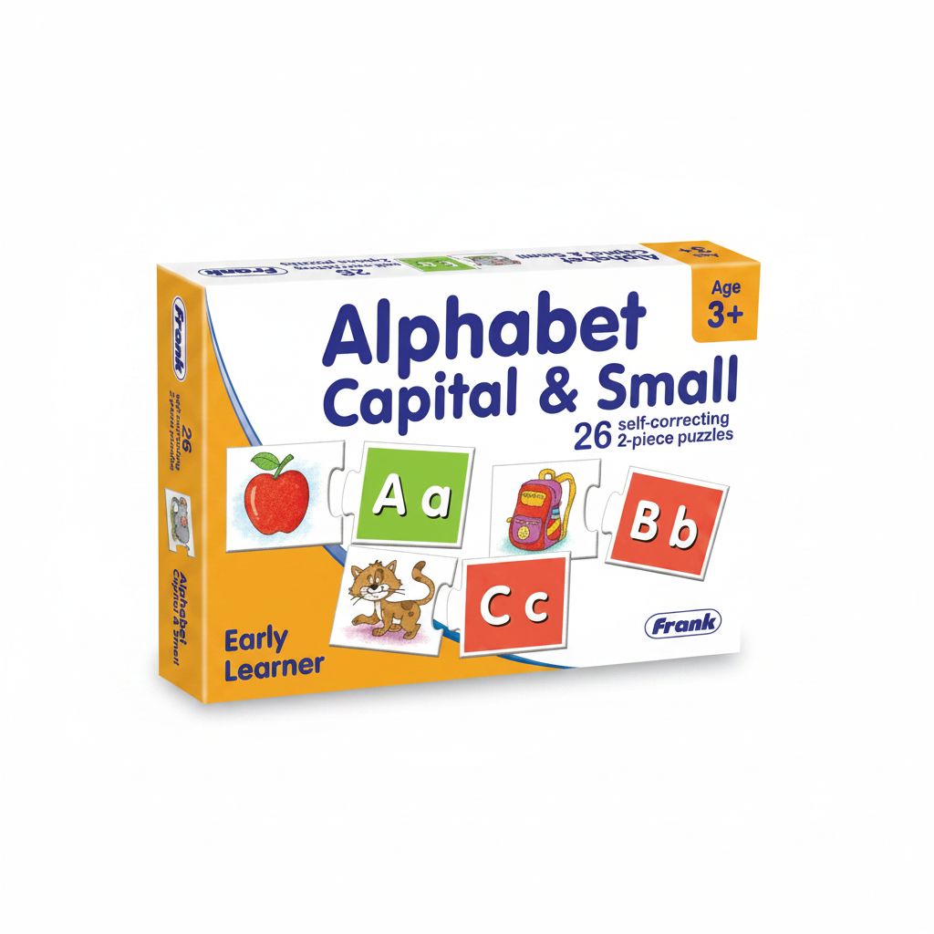 "Alphabet Capital & Small" Puzzle Learning Game #1672