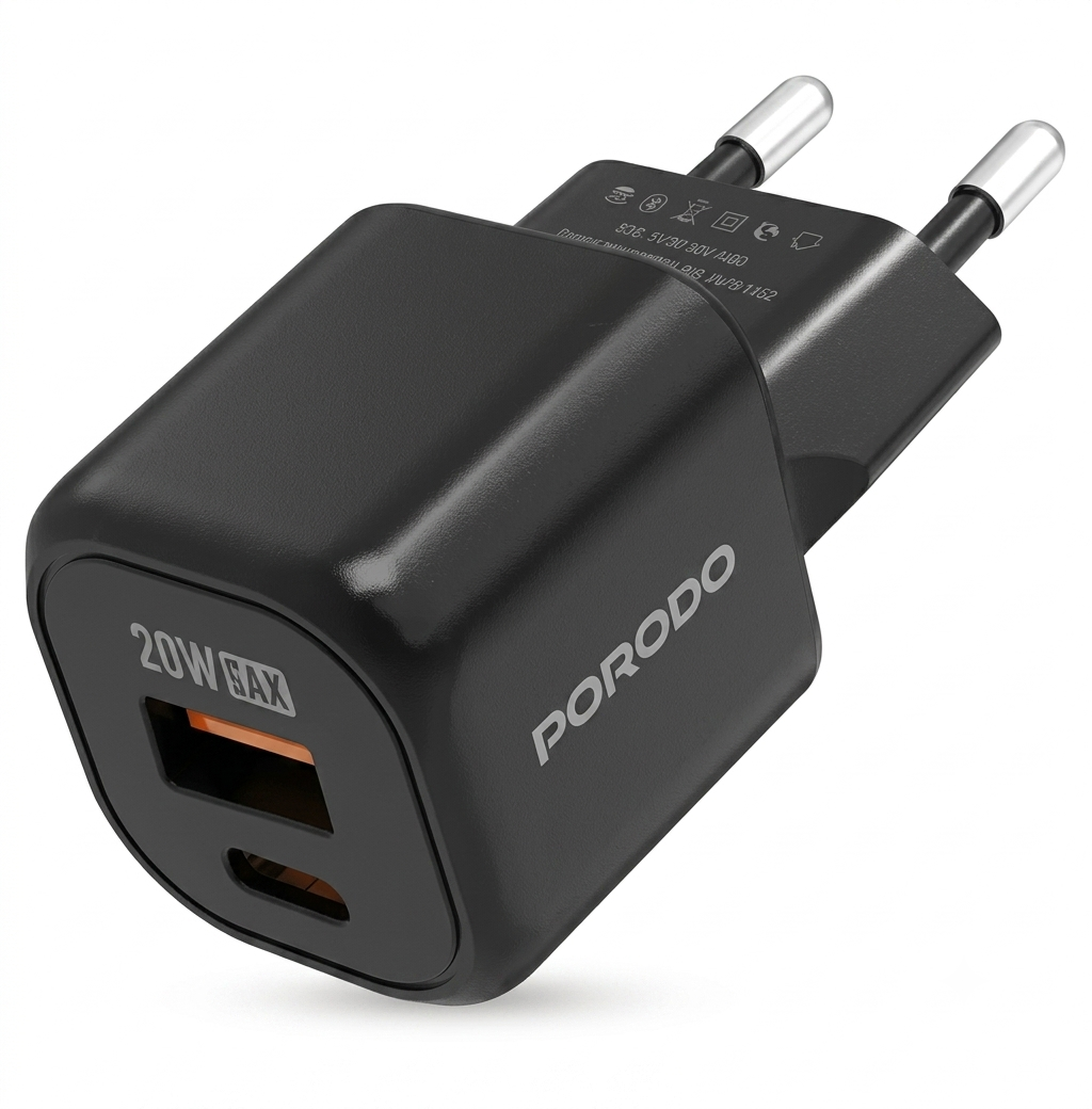 20W Usb Fast Charger #PD-FWCH060-BK