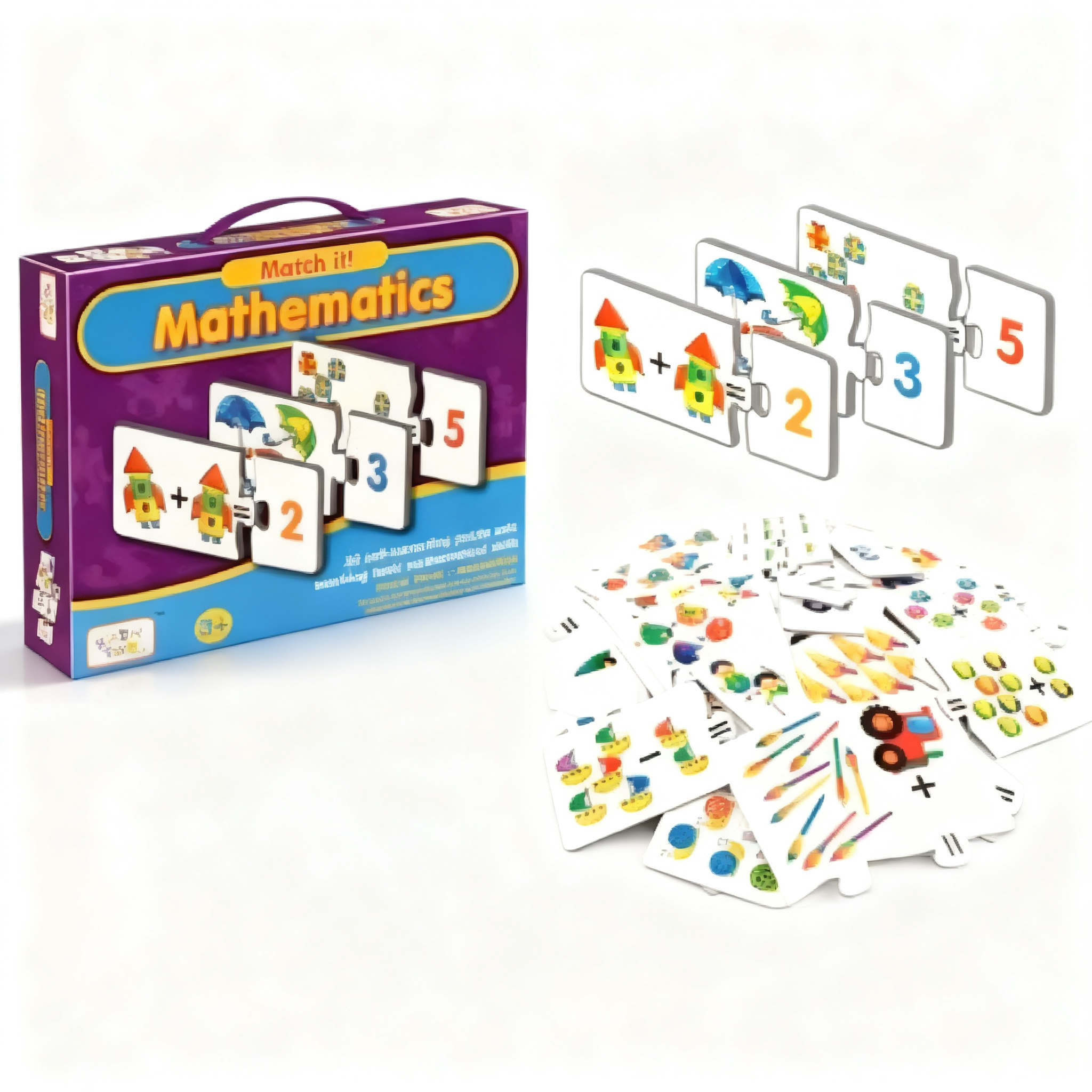"Match It" Math Learning Puzzle #Mkt-1065/55193