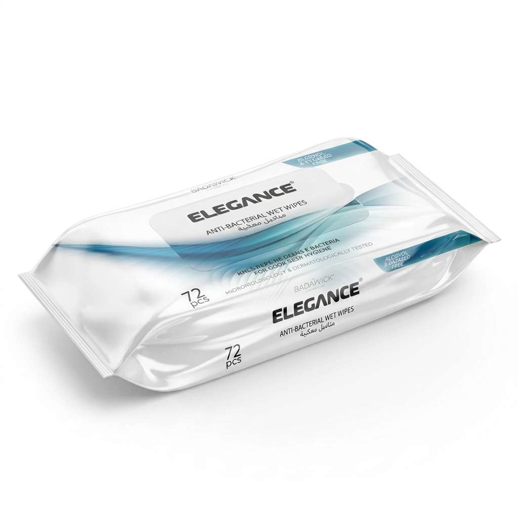 Anti-Bacterial Wet Wipes - 72Sh