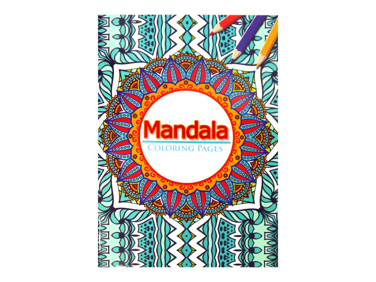 A4 Mandala Coloring Book