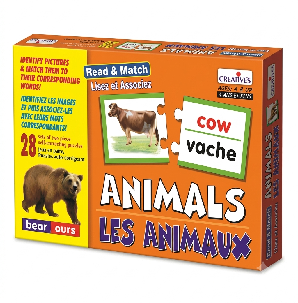 "Les Animaux" Learning Game #1102