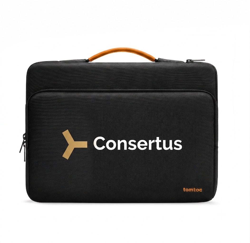 Black 15.6'' Defender Laptop Briefcase #A14E1D1