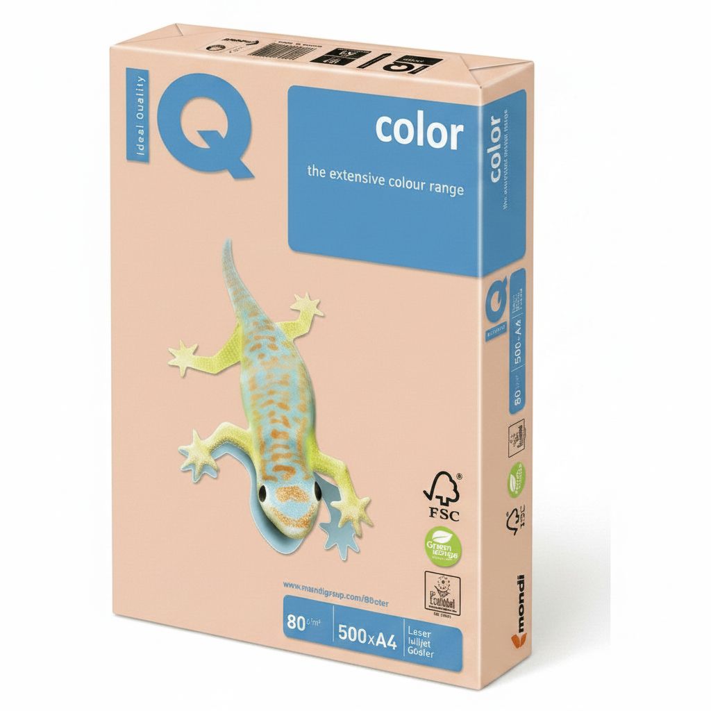 A4 80G Pale Salmon Pink Paper - Pack of 500Sh #Sa24