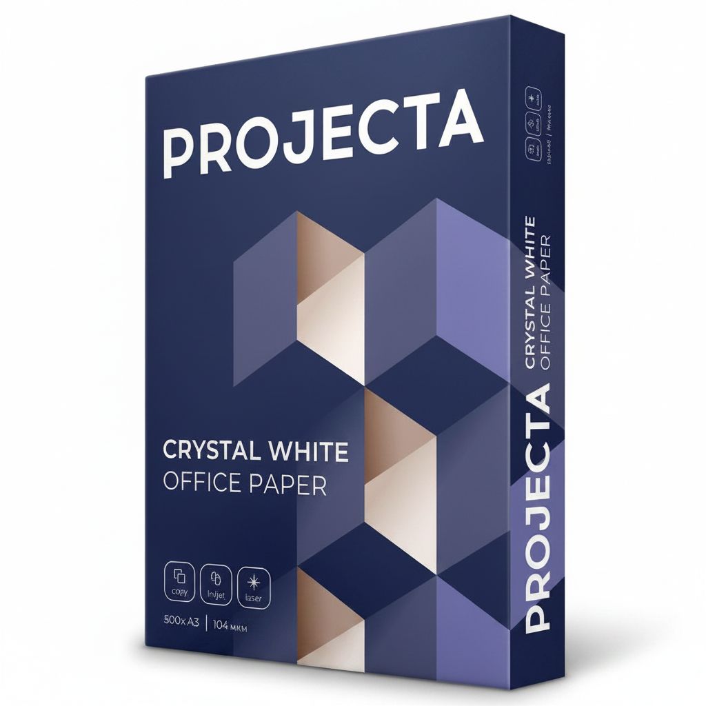A3 80G Crystal White Office Paper - Pack of 500 Sheet