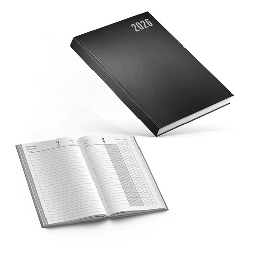 A5 Hard Cover Daily Diary #748S.26