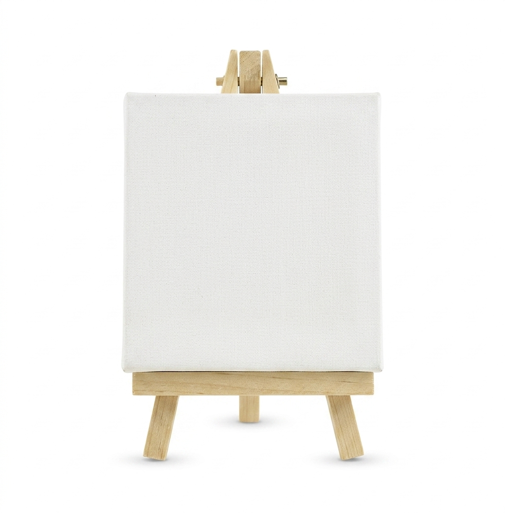 Stretched Canvas With Chevalet