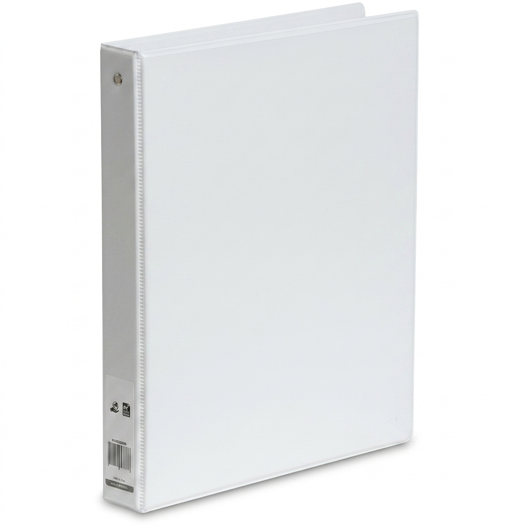 White 2-Ring 25 mm Binder #5610N