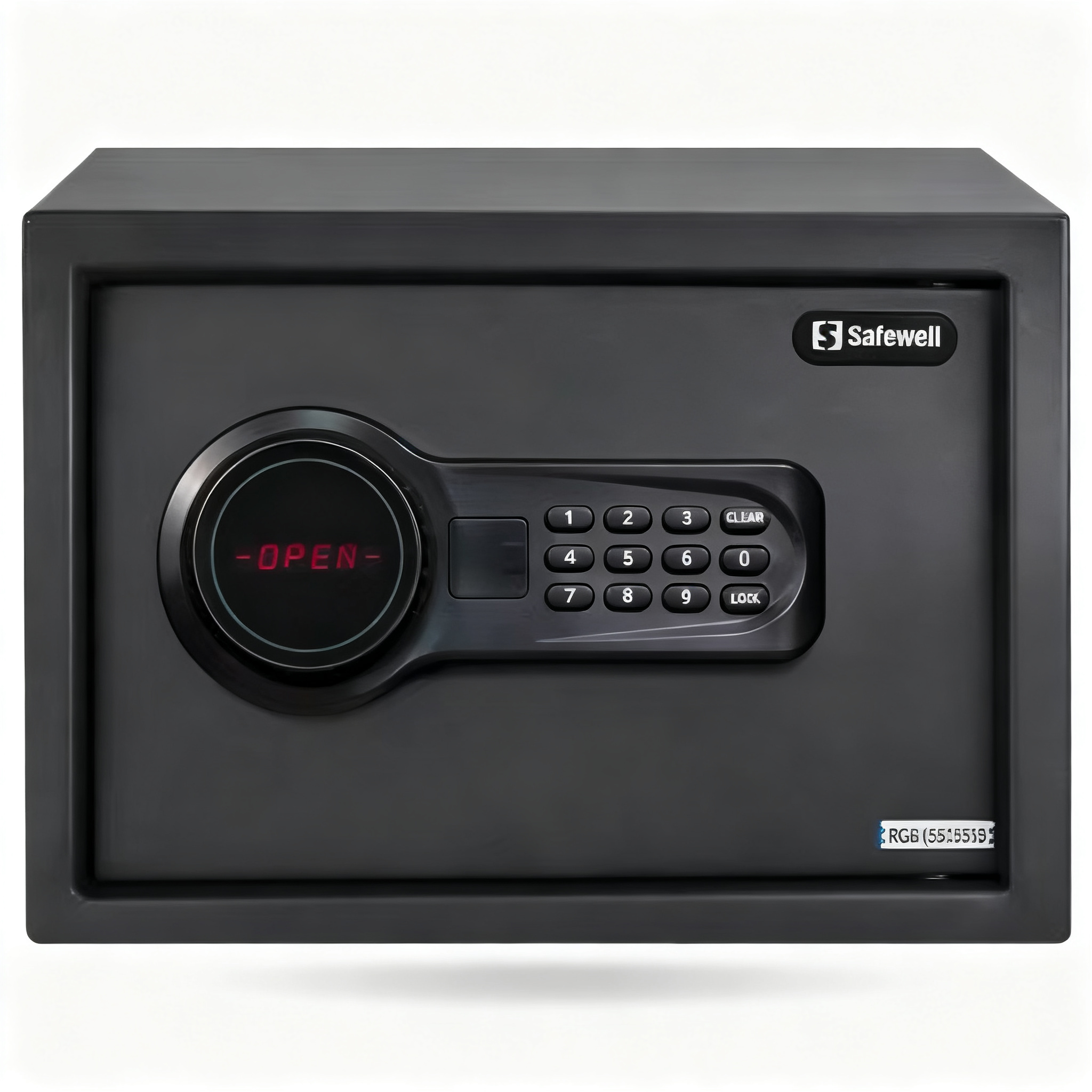 Digital Money Security Safe Box - 25x35x25 cm #E4402E