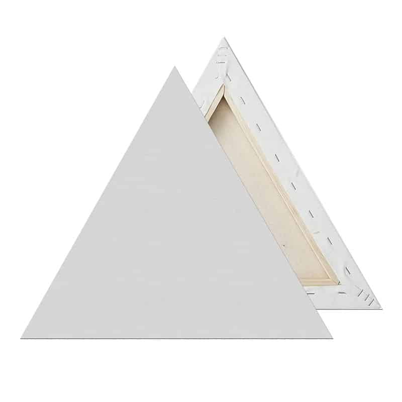 Triangle Stretched Canvas #Rt40