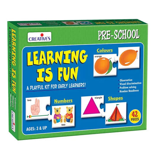 "Learning Is Fun!" Early Learning Cards #0614