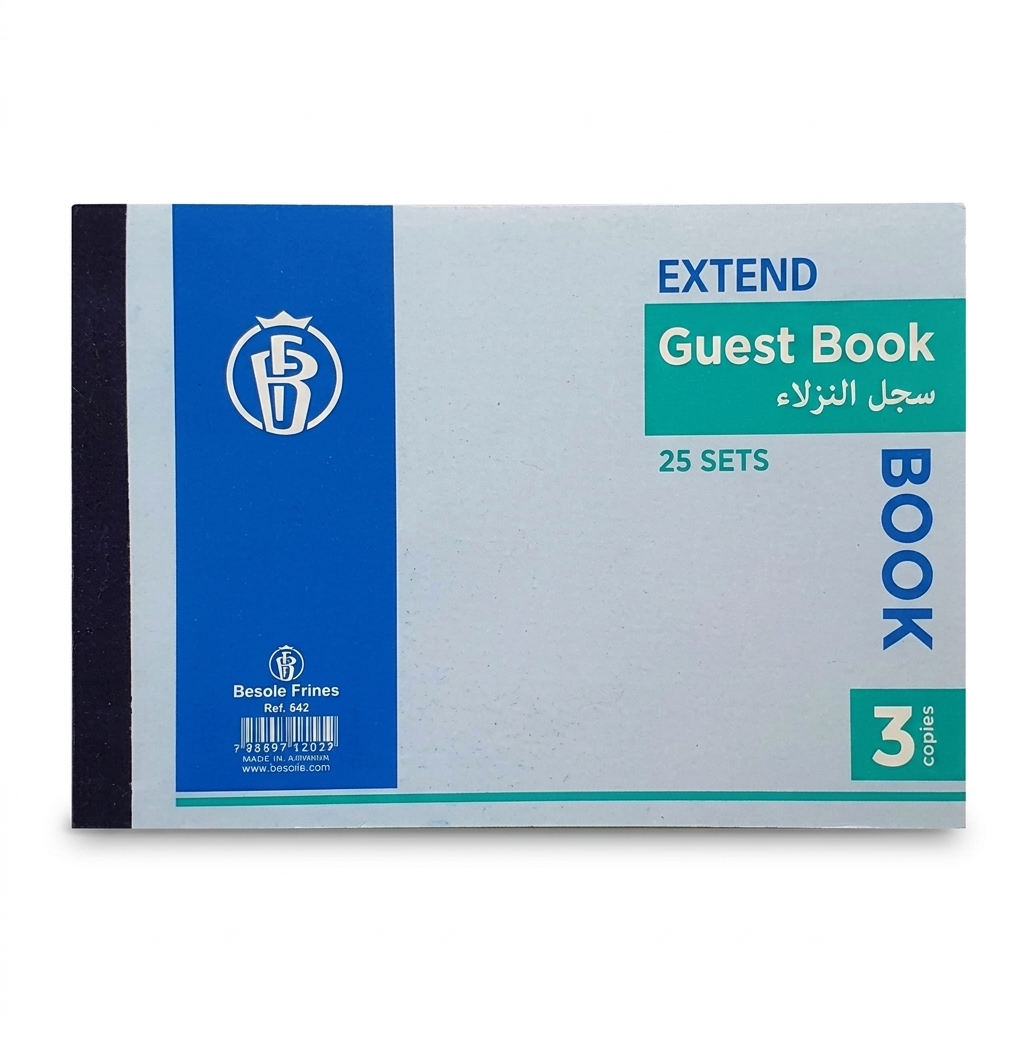 3 PLY B6 NCR Receipt Book 12x17cm - 25 Sheet #643