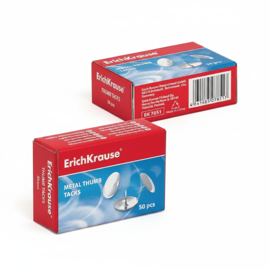 Metal Thumb Tacks - Pack of 50 #7851