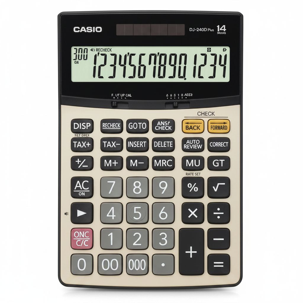 14 Digits Desktop Calculator #Dj240-Pluswadp