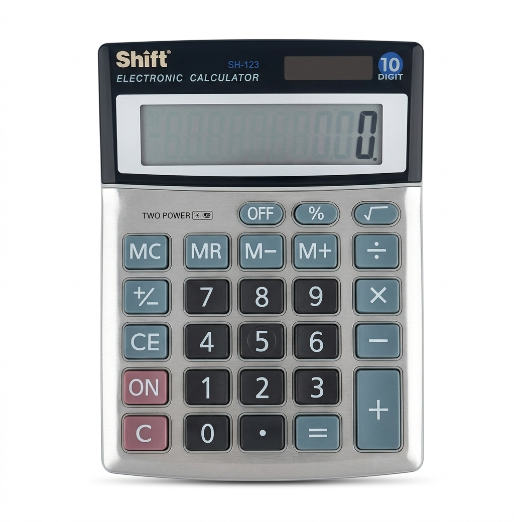 10 Digits Desktop Calculator #Sh123