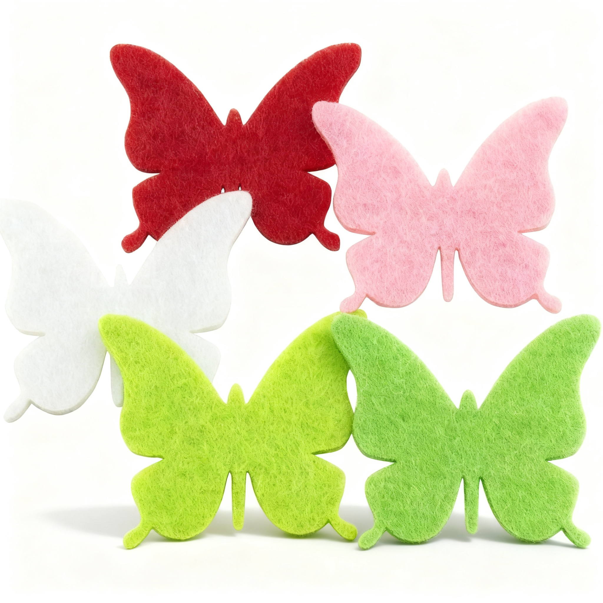 Felt Butterfly 3mm 15x11 Cm - Pack of 4 #BS112