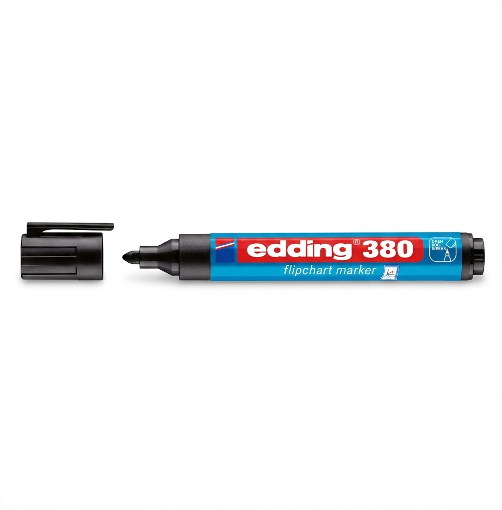 Black Bullet Tip Permanent Marker 001#380