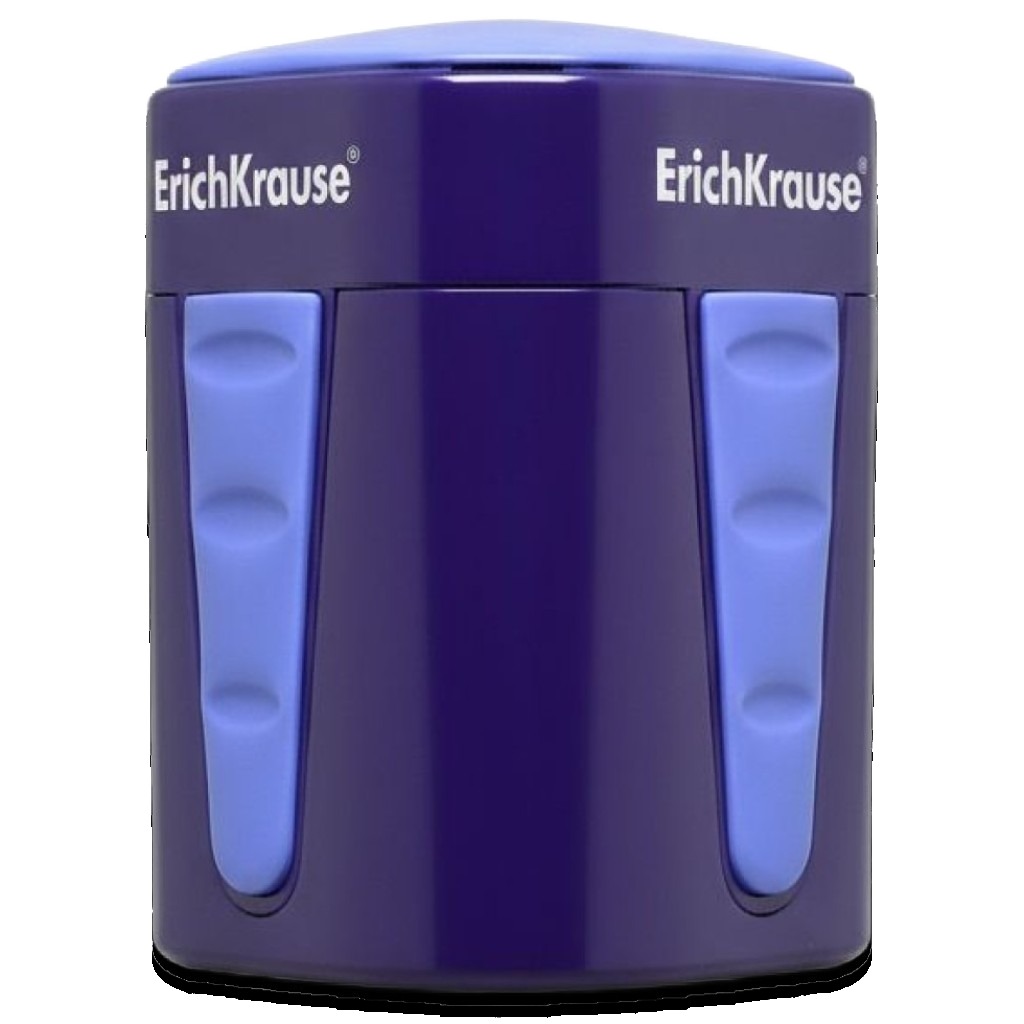 1-Hole Plastic Sharpener With Container #33615