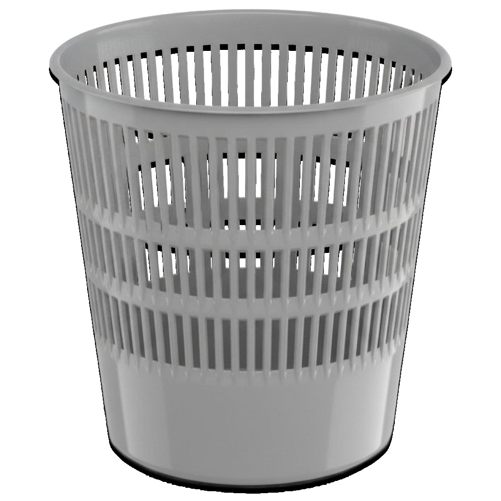 12 L Plastic Latticed Waste Basket #55938