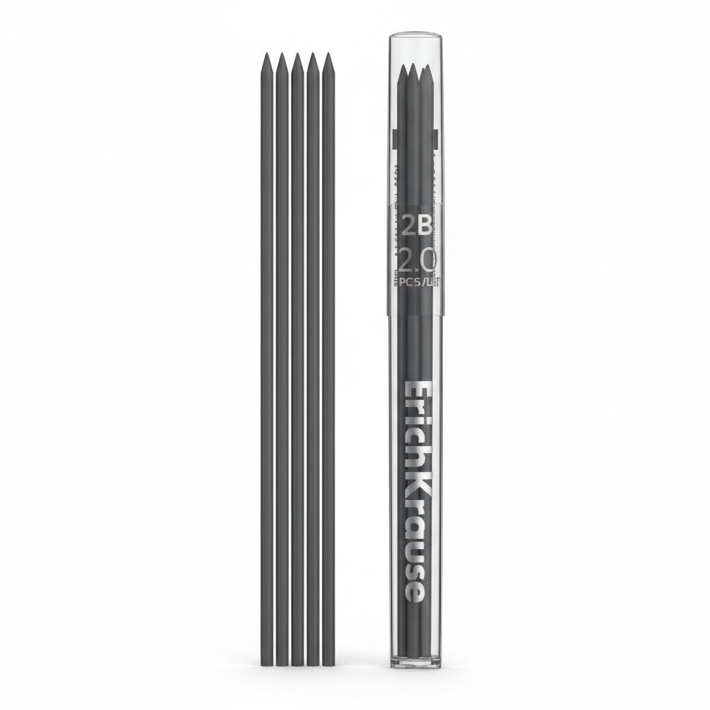 2B 2.0mm Mechanical Pencil Lead Refills – Pack of 5 #29303