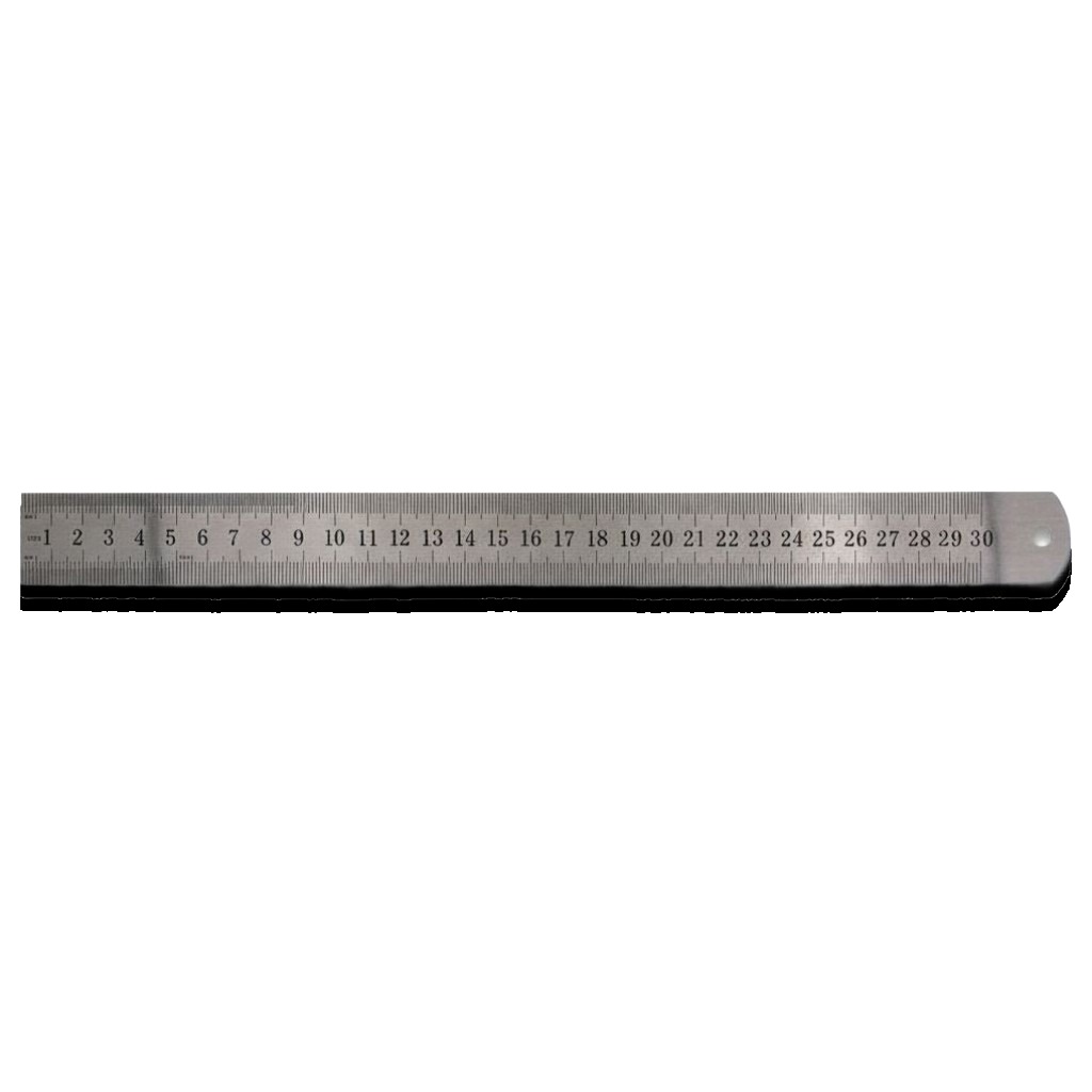 30 Cm Metal Ruler #Mf2018-30