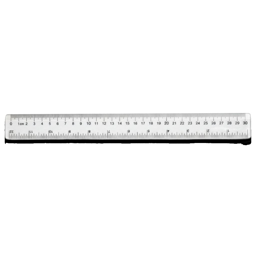 30 Cm Plastic Ruler #Mf2019