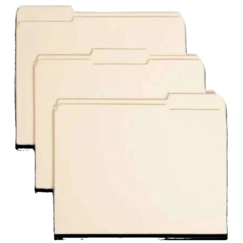 A4 1/3 Cuts File Folder - Pack of 100 #A531